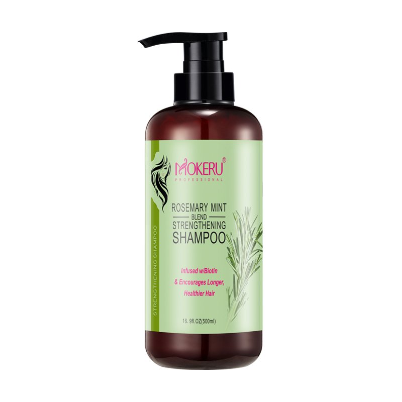 Wholesale MOKERU Orgnic Natural herbal Rosemary mint hair shampoo for women man daily hair care treatment