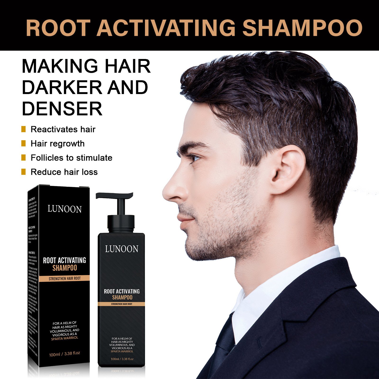 Biotin Shampoo for Hair Growth Hydrating Nourishing Thin Hair for Men