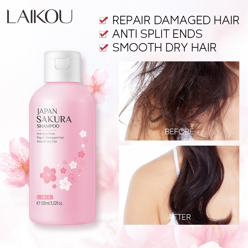 Wholesale Organic Ginger Mint Tea Tree Oil Sakura Shampoo for Men Women Natural Hair Growth Moisturizing Nourishing for Adults