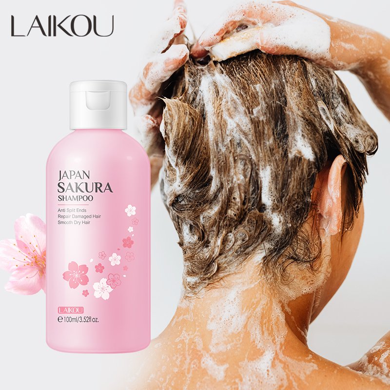 Wholesale Organic Ginger Mint Tea Tree Oil Sakura Shampoo for Men Women Natural Hair Growth Moisturizing Nourishing for Adults