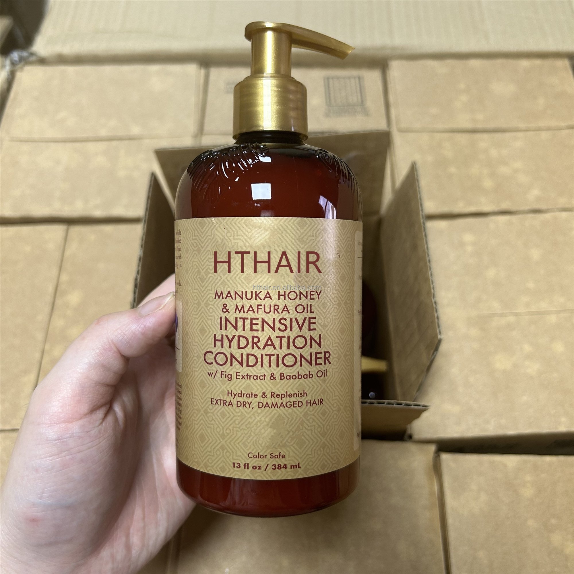 Wholesale Hair Care Set Moisturizing Smooth Hair Mask Spray Organic Coconut Oil Nourishing Hair Shampoo and Conditioner