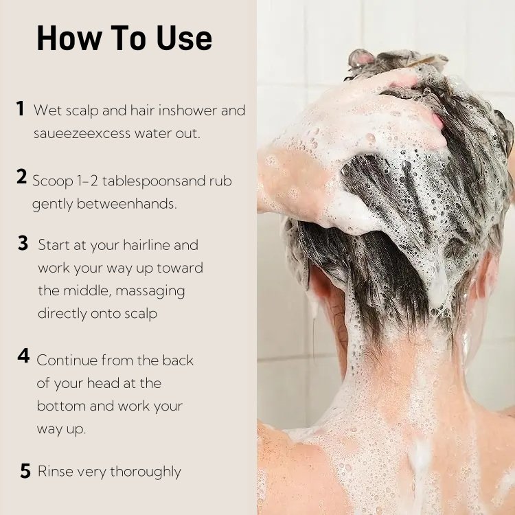 OEM 250g Moisturizing Dense Hair Firming Scrub Scalp Dandruff Relieve Itching Fluffy Hair Scrub Cleansing Cream