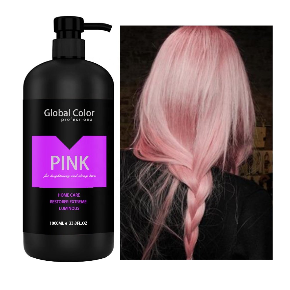 OEM Private Label No scalp injury and simple operation Various colors Hair Dye Shampoo 1000ml