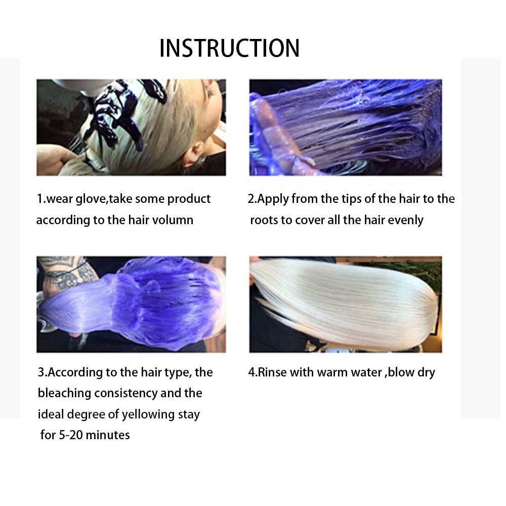 OEM Private Label No scalp injury and simple operation Various colors Hair Dye Shampoo 1000ml