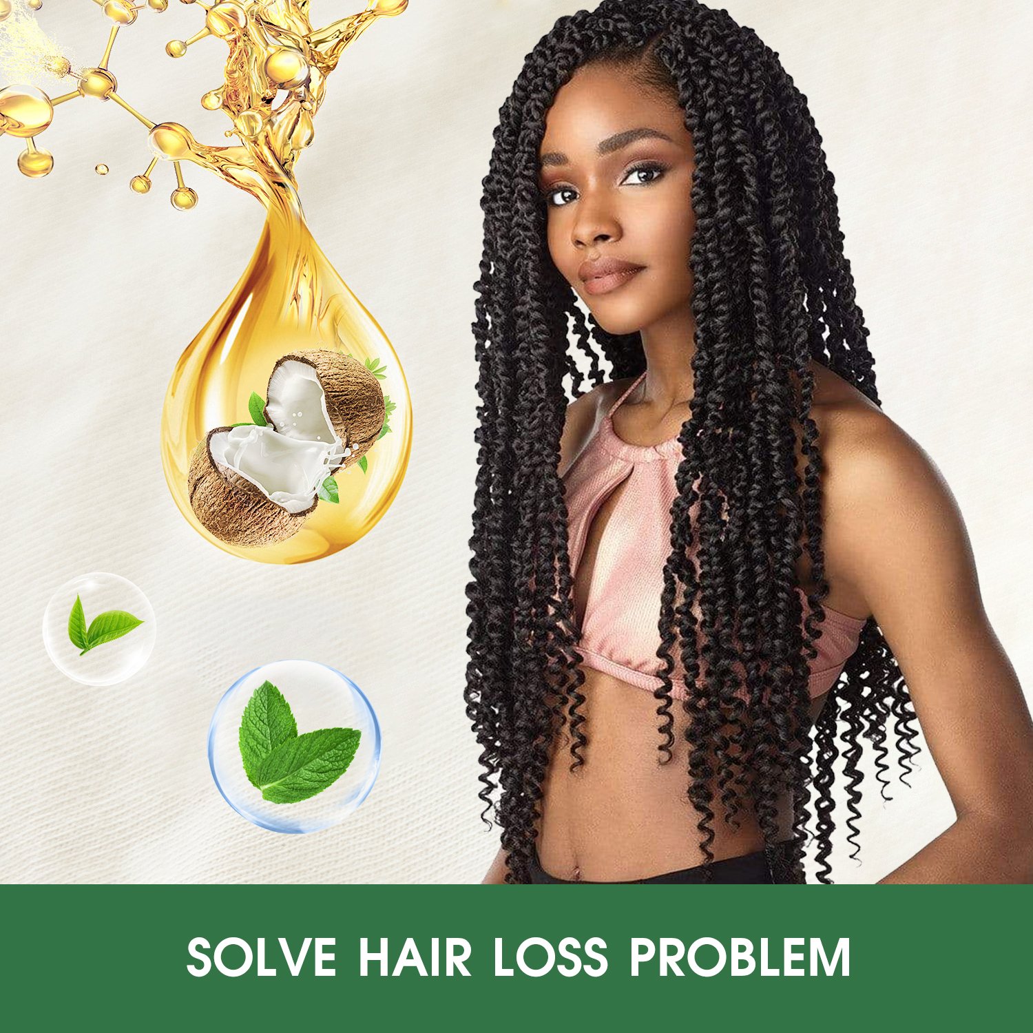 Sumax Tea tree three in one hair care product, super natural and healthy hair dye shampoo, conditioner, shower gel