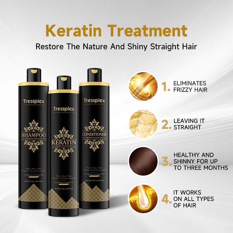 Factory Wholesale Keratin 1000ml Pure Brazilian Keratin Treatment Smoothing Hair Keratin Argan Oil Hair Straightening Cream