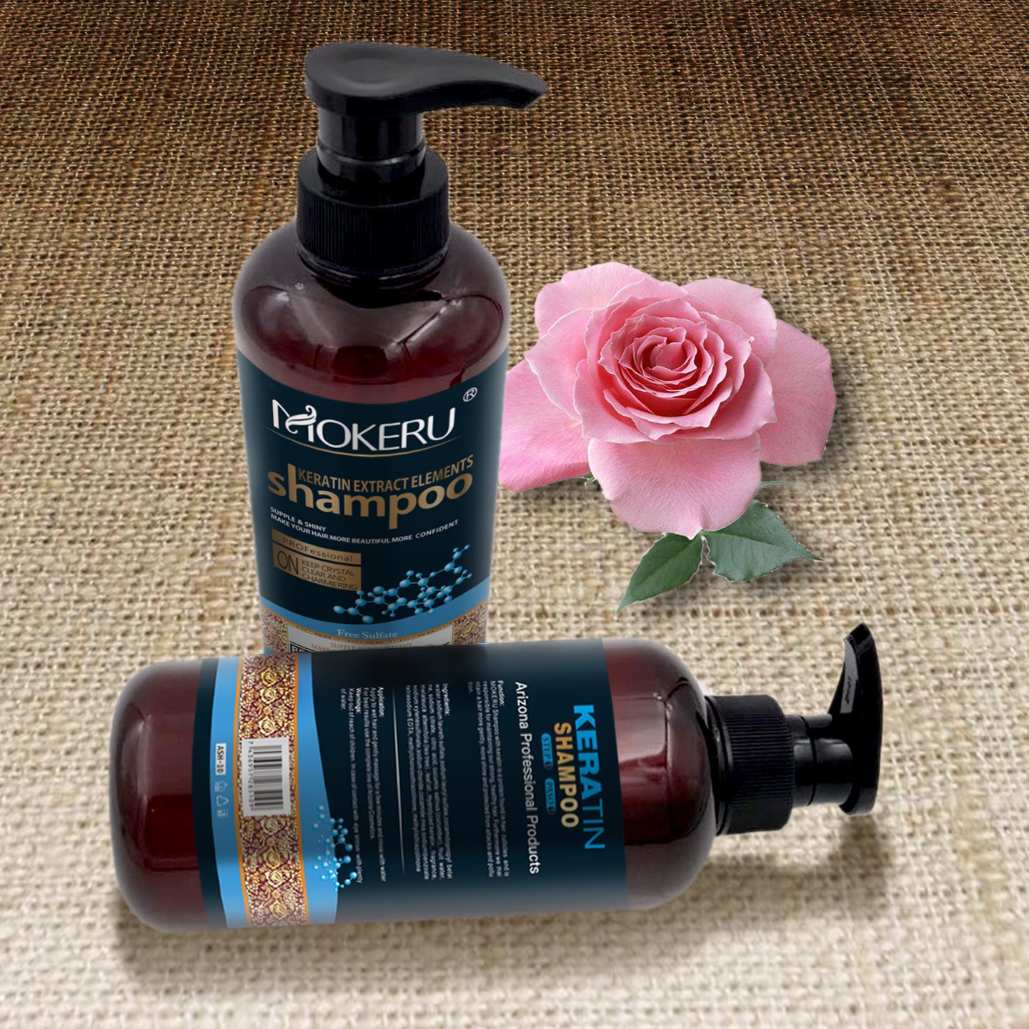 Oem/Odm Keratin Hair Wash Shampoo In Stock Bulk Shampoo Conditioner Anti-Itching Private Label Shampoo