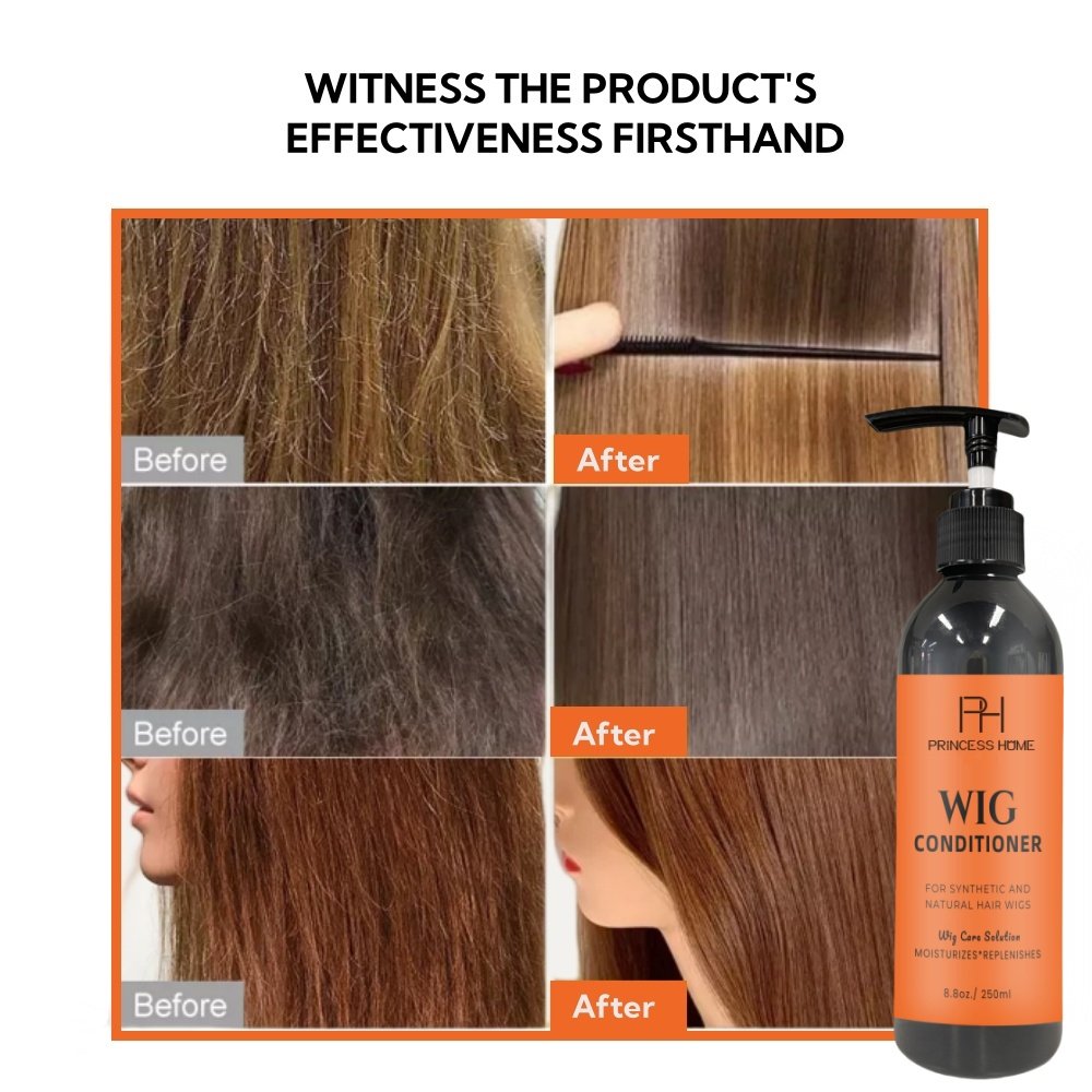AllDay Locks Synthetic Wig Shampoo & Conditioner Revitalizes and Refreshes Cleanses & Extends Lifespan of Wigs & Hairpieces