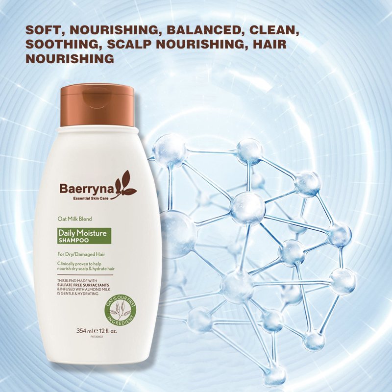 Best Selling Sulfate Free Surfacitants And Infused With Almond Milk Moisturizing Shampoo For Dry And Damaged Hair