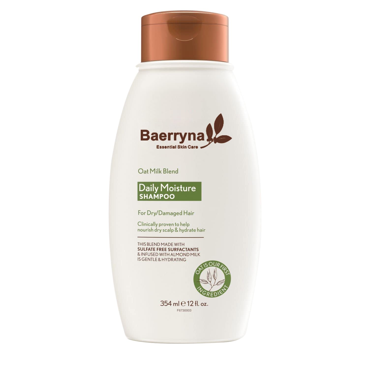 Best Selling Sulfate Free Surfacitants And Infused With Almond Milk Moisturizing Shampoo For Dry And Damaged Hair
