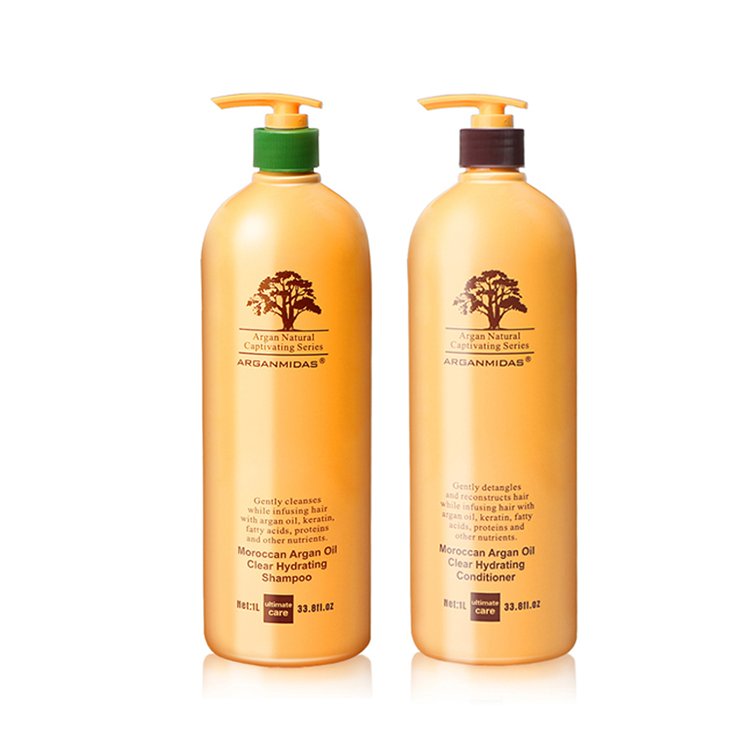 SunSara Arganmidas Professional Curly Hair Care Products Repairing Hydrating Moroccan Argan Oil Shampoo