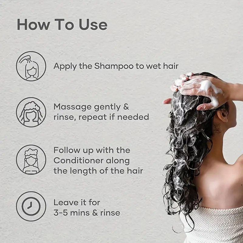 Sulfate-Free Liquid Shampoo with Shea Butter Nutrient-Rich Hair Care