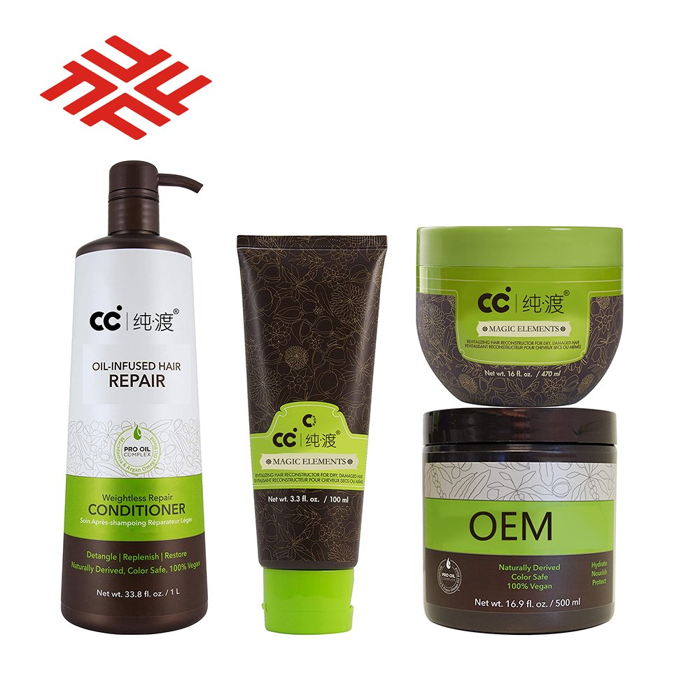 FULLY Wholesale Private Label Hair Care Set Plant Essence Moisturizing Hair Conditioner
