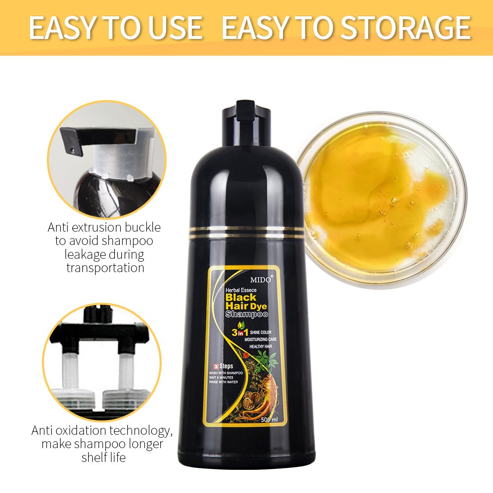 Champu para tenir el cabello Meidu