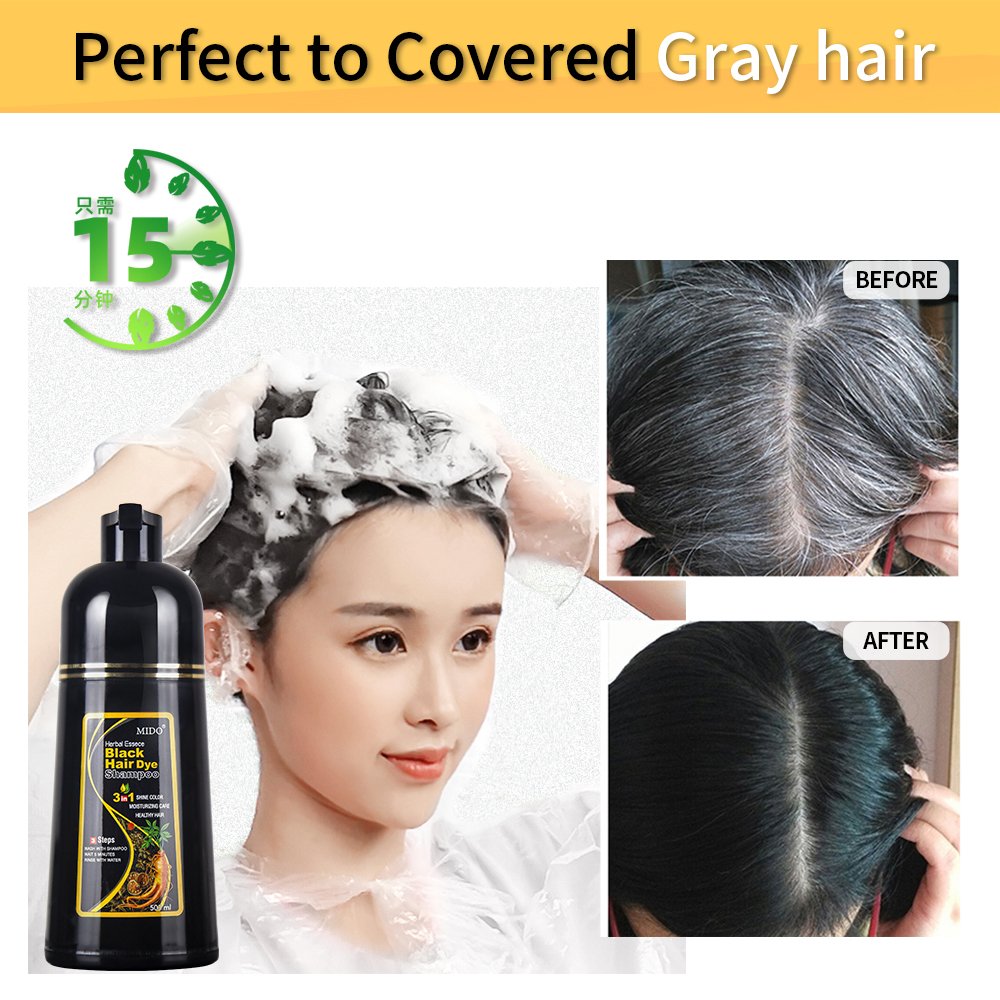 Champu para tenir el cabello Meidu
