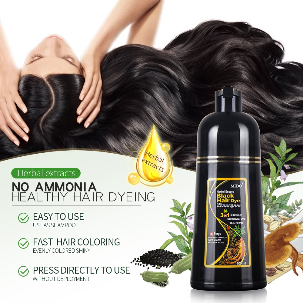 Champu para tenir el cabello Meidu