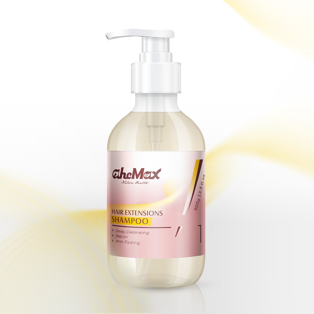 private label organic coconut oil wig hair care shampoo and conditioner