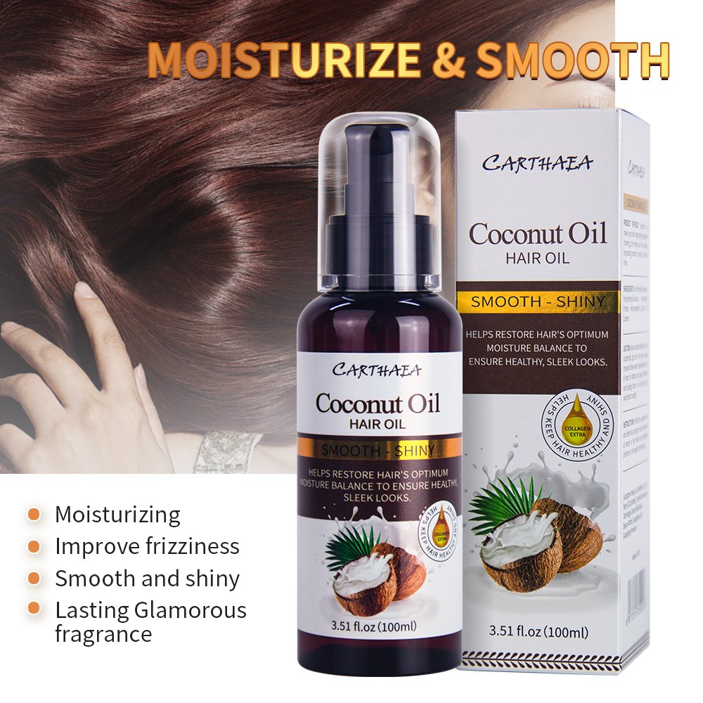 private label best hair styling products repair treatment coconut oil hair oil