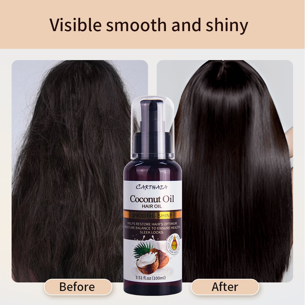 private label best hair styling products repair treatment coconut oil hair oil