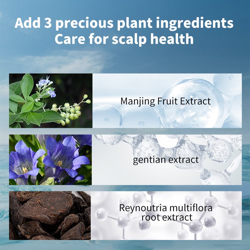 Wholesale Customized Botanical Extracts Men's Soothing Shampoo & Body Wash Head & Body 2-in-1 Cleansing Products