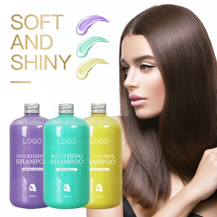 Pure Natural Custom Private Label Anti Loss Hair Growth Clear Organic Hair Care Shampoo