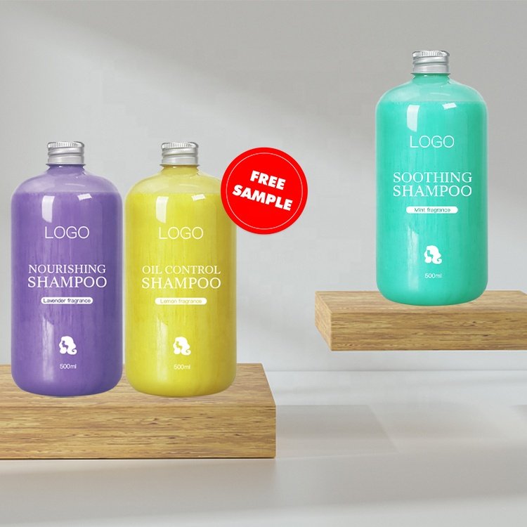 Pure Natural Custom Private Label Anti Loss Hair Growth Clear Organic Hair Care Shampoo