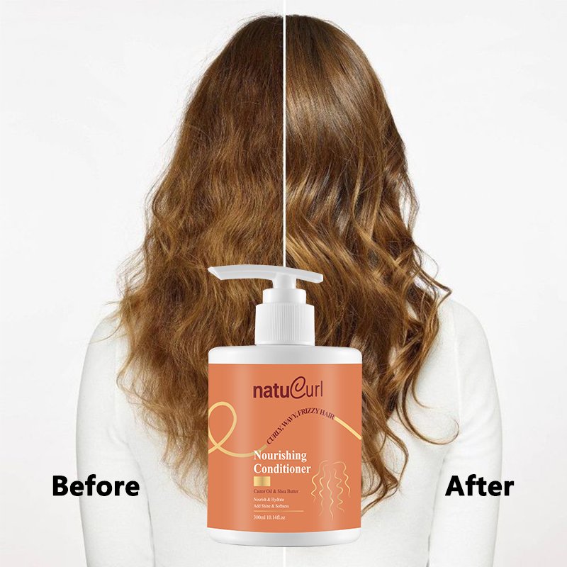 Factory Custom Logo Hair Care Organic Vegan Hair Loss Castor Oil Kids Curly Shampoo And Conditioner Set For Frizzy Hair