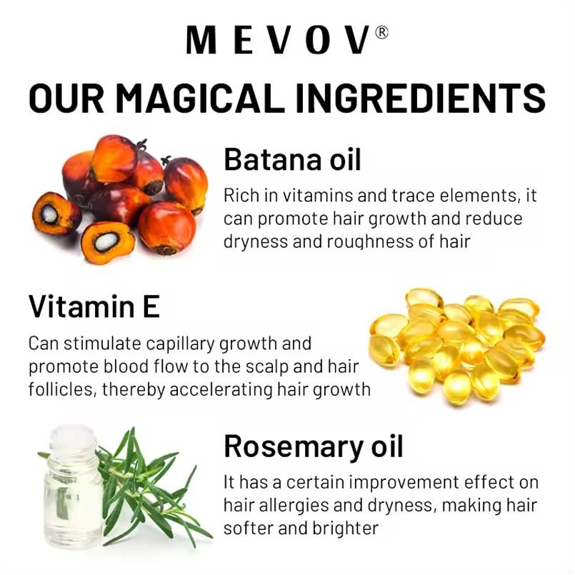 Private Label Natural Hair Product Batana Oil Shampoo for Hair Growth Batana Shampoo
