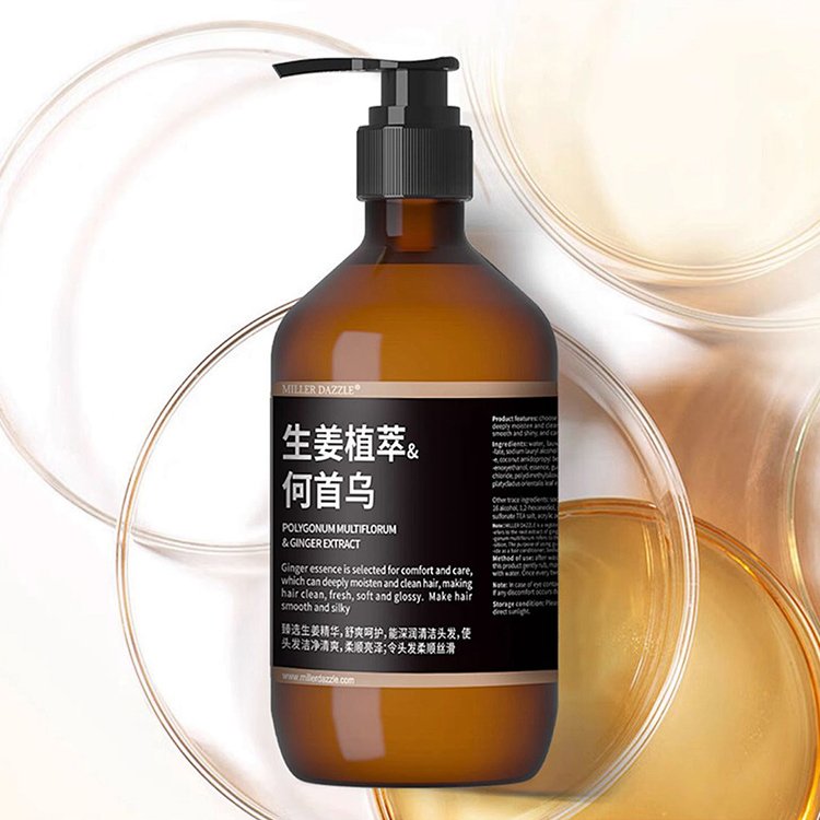 OEM High Quality Hair loss treatment Hair Regrowth Ginger Extract Shampoo For Hair Growth
