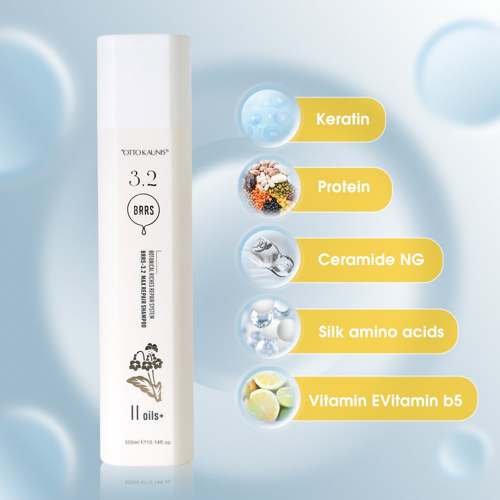 Hot selling item avocado max repair high bubble good smoothing oil control scalp balance shampoo for treated hair