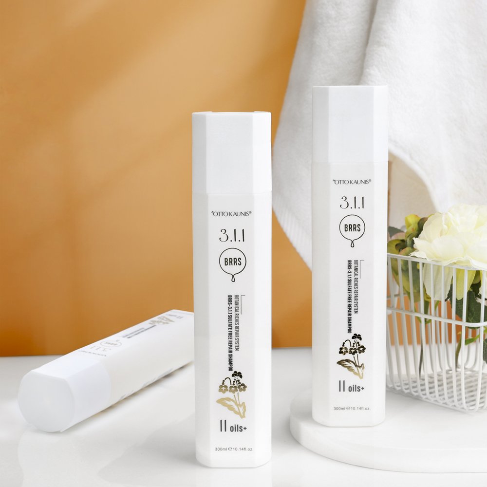 Hair Care Products OTTO KAUNIS 11 Oils Sulfate Free Silicone Free Gentle Wash Hair Repairing Herbal Treatment Shampoo
