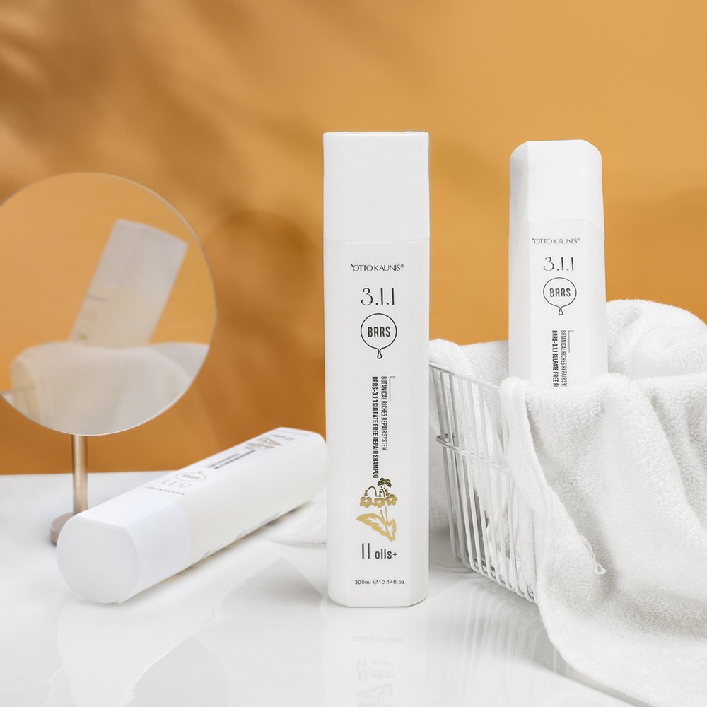 Hair Care Products OTTO KAUNIS 11 Oils Sulfate Free Silicone Free Gentle Wash Hair Repairing Herbal Treatment Shampoo