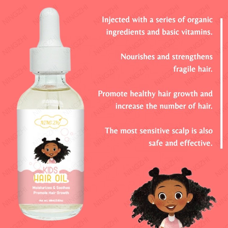 Cute customize your brand packaging hair care paraben free kids detangling shampoo