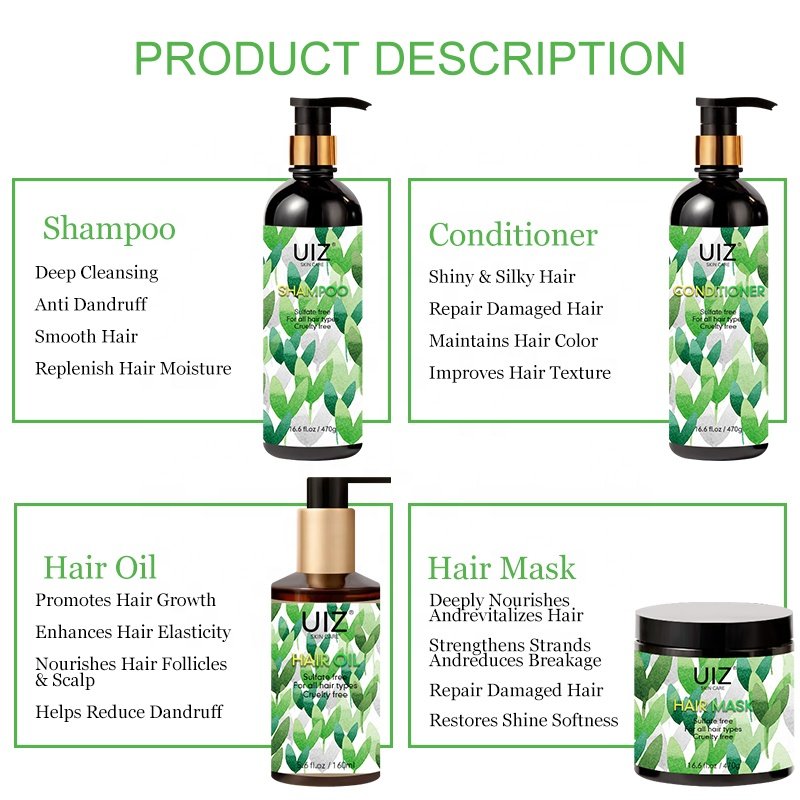 Private Label Shampoo And Conditioner Set Argan Oil Organic Keratin Anti Dandruff Salon hair Shampoo oil
