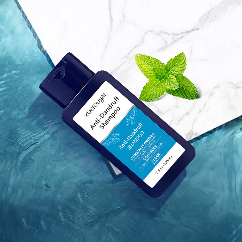 Private Label sulphate free organic profesional Plant Extract Herbal Hair for Itchy Dry Scalp Oily Hair Anti-Dandruff Shampoo