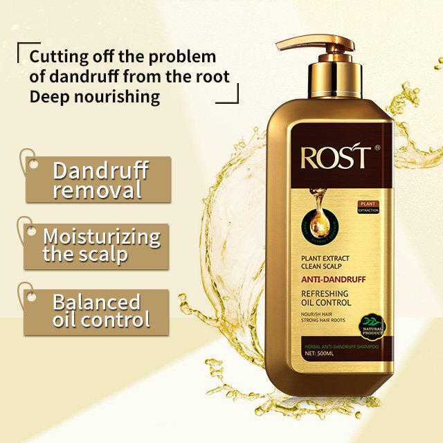 Private Label Anti Dandruff Herbal Extract Oil Control Moisturizing Nourishing Refreshing Scalp Deep Cleansing Shampoo Product