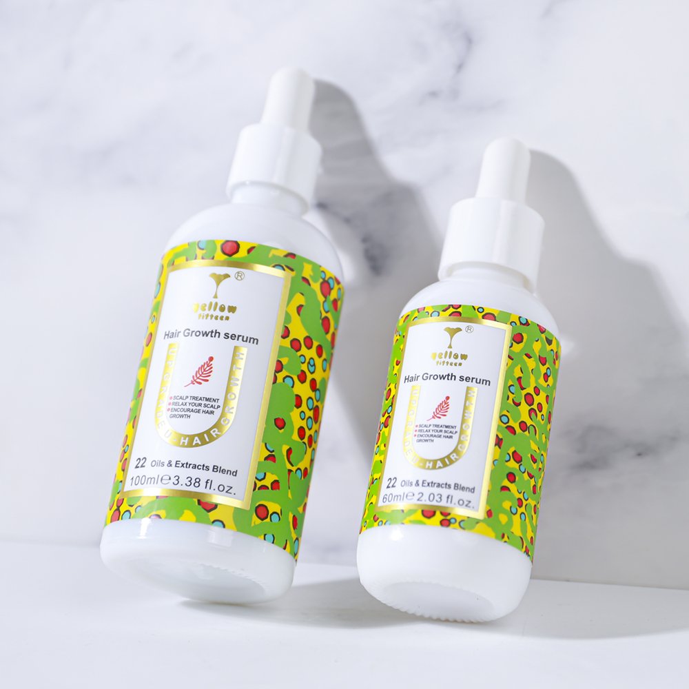 Private label Anti hair loss natural organic 22 plant base Rosemary oil Biotin boost hair growth serum