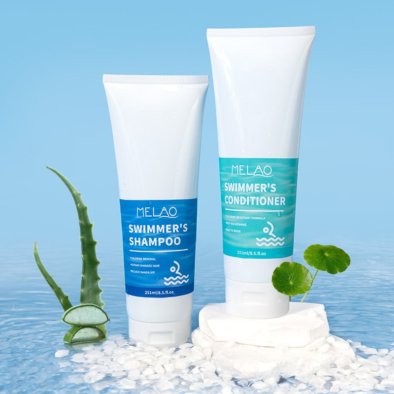Chlorine Removal Gentle Cleansing Spots Shampoo Swimmer Shampoo And Conditioner Adults Kids Swimmers Shampoo Set