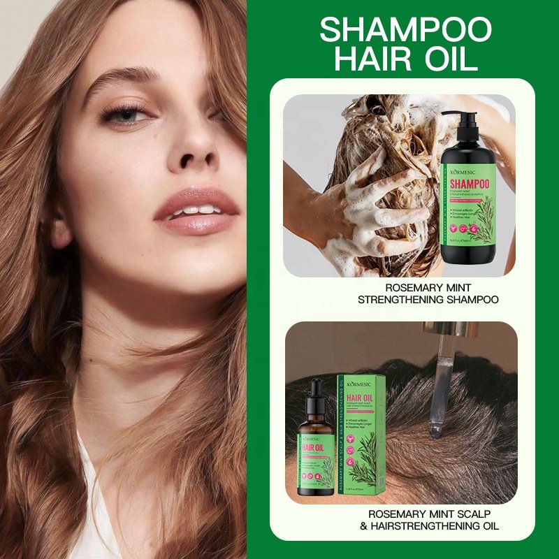 KORMESIC wholesale private label anti hair loss shampoo prevent hair loss shampoo hair care treatment shampoo