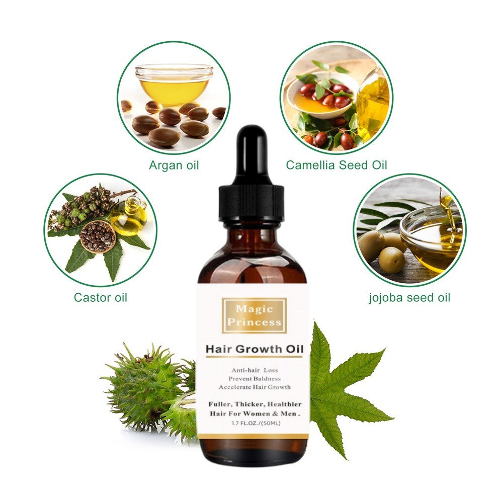 Private Label Biotin Rosemary Fast Hair Growth Oil Organics Mint Scalp & Hair Loss Treatment Strengthening Hair Essential Oil