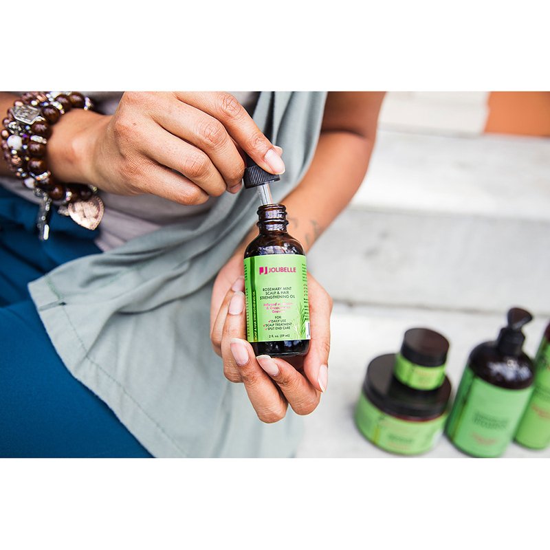 Private Label Moisturizes Rosemary Mint 5 In 1 Set Collection Care Hair Styling Cream Mask Edge Hair Shampoo Conditioner