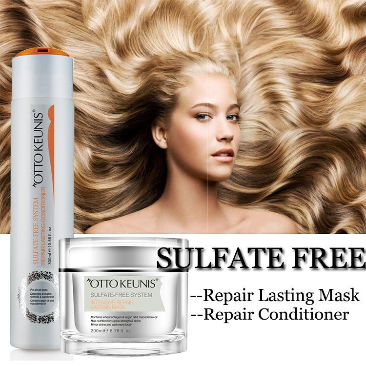 OTTO KEUNIS nourish sulfate free shampoo series Repair Colour Protect Hydra anti-aging anti-dandruff anti-hair loss shampoo