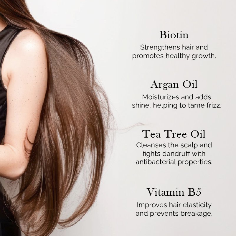 Nourishing Hair Shampoo Deeply Hydrates Strengthens and Revives Dry Hair