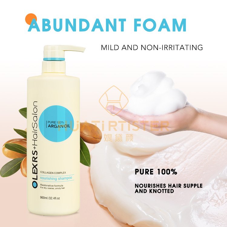 High Quality collagen complex Hair Mask Argan Oil Shampoo And Conditioner Hair Care