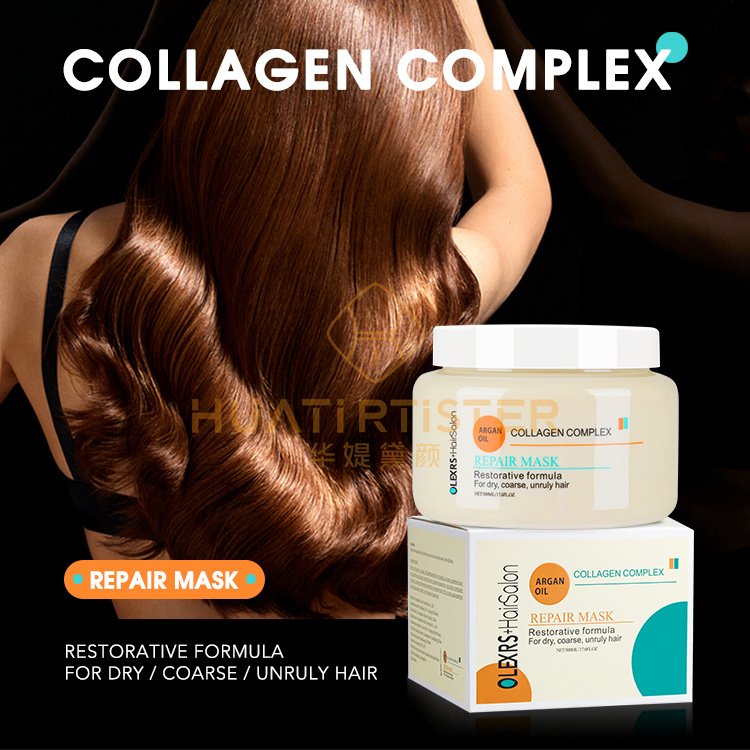 High Quality collagen complex Hair Mask Argan Oil Shampoo And Conditioner Hair Care