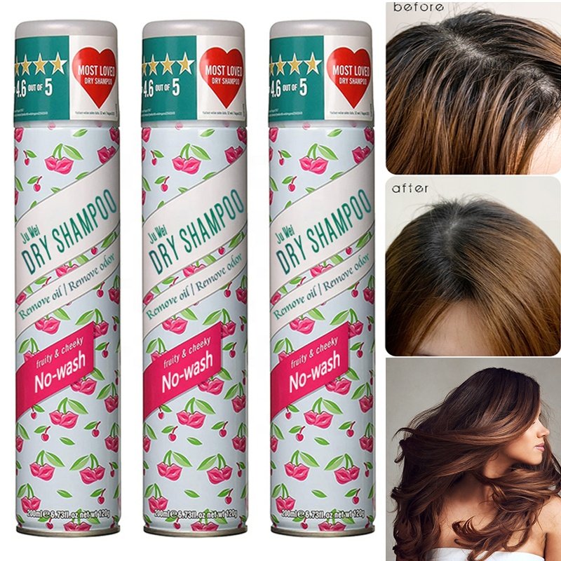 150ml factories shampoo private label hair dry shampoo organic dry shampoo powder spray for color treated hair