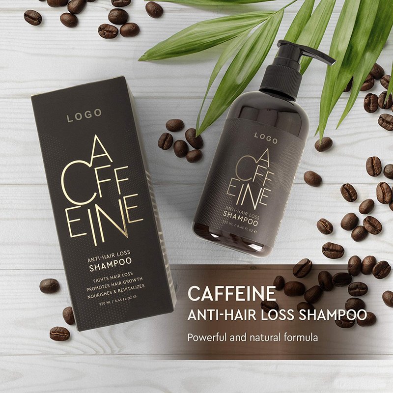Private Label Extremely Natural Healthy Thickening Caffeine Growth Anti Loss Fall Hair Shampoo