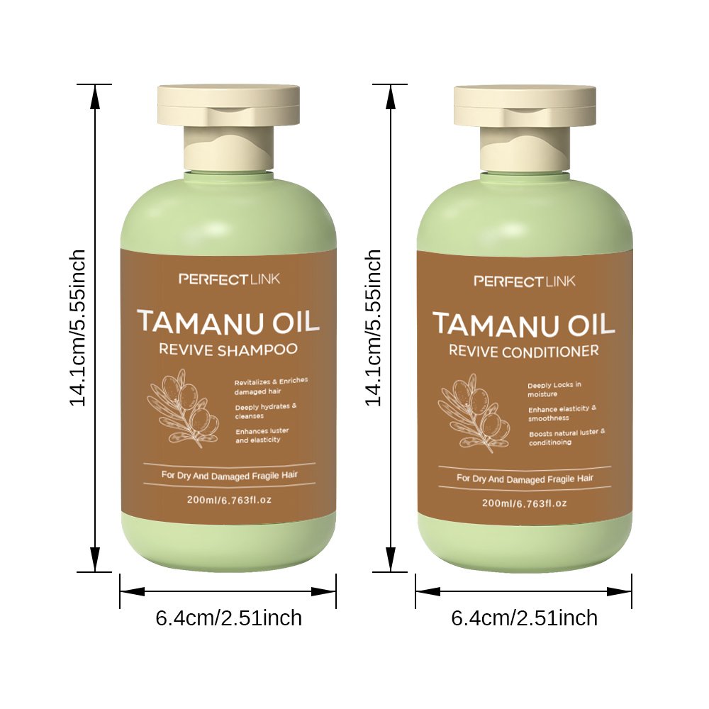 Custom Wholesale Private Label Natural Organic Agran Oil Sulfate Free Nourishing Hair Repair Tamanu Oil Shampoo And Conditioner