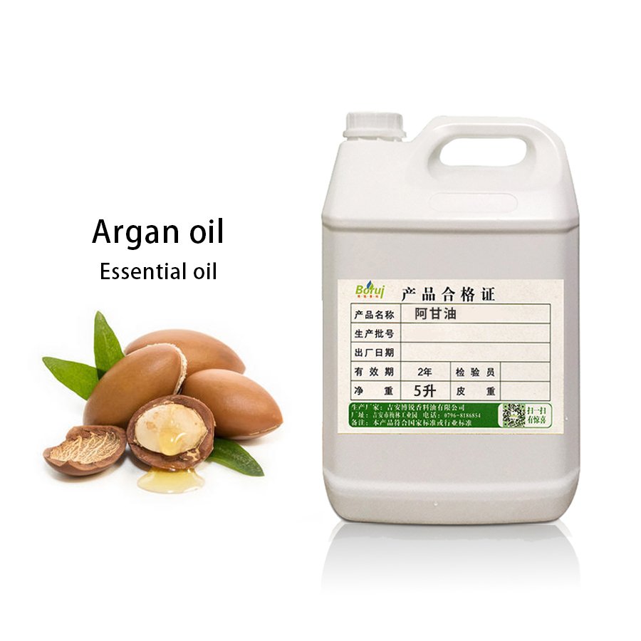 Manufacturers 1 Liter Bulk Wholesale Organic 100% Pure Natural Moroccan Argan Oil Morocco 5l For Hair Shampoo