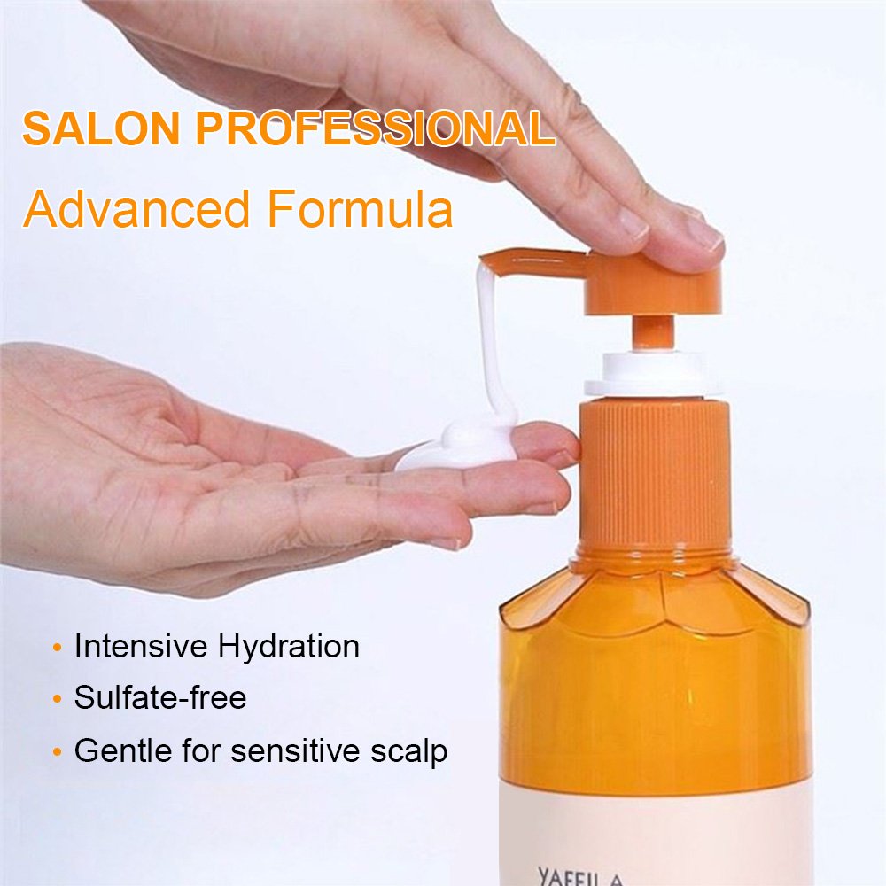 Honey Moisture-Retaining Shampoo and Conditioner 500ml Vegan Nourishing Shampoo Private Label for Hydrated, Silky-Smooth Hair